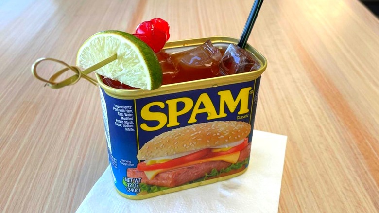 Mai tai in Spam can