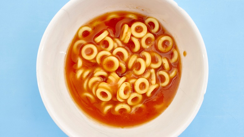 Bowl of SpaghettiOs