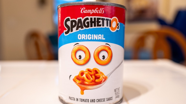 Can of SpaghettiOs