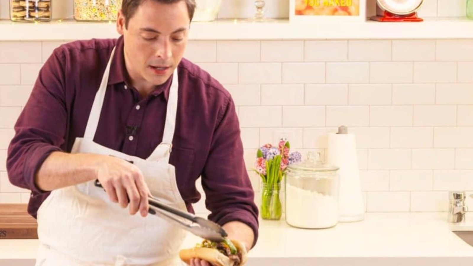 The Italian Condiment That Jeff Mauro Claims To Eat Every Day