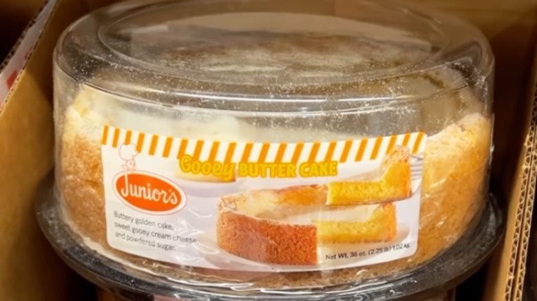 Costco Junior's gooey butter cake