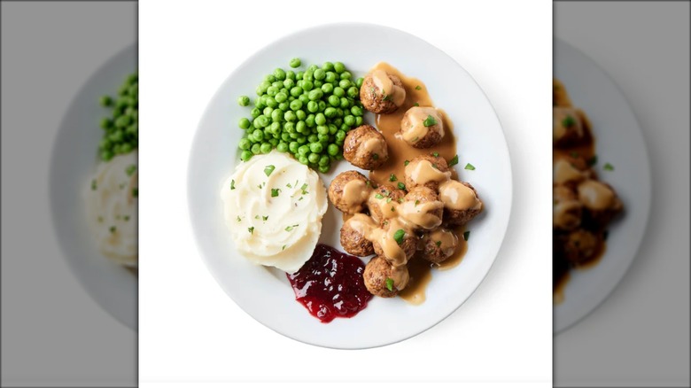 IKEA meatball plate