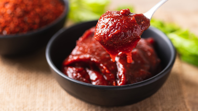 Tablespoon of gochujang 