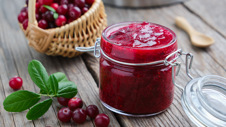 Cranberry sauce