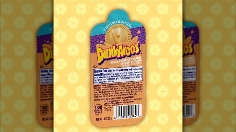 Limited edition Orange Sherbet Dunkaroos