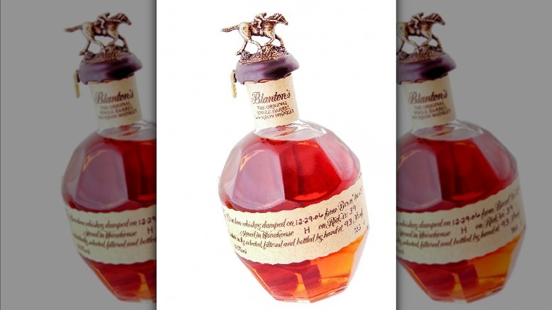 Blanton's bourbon bottle