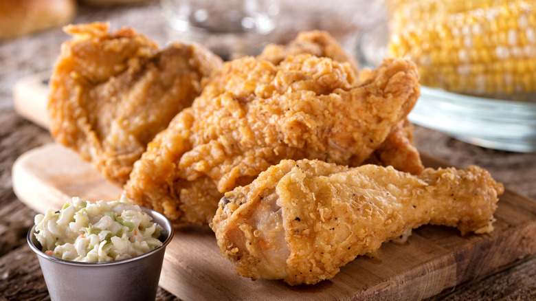 southern fried chicken drumsticks