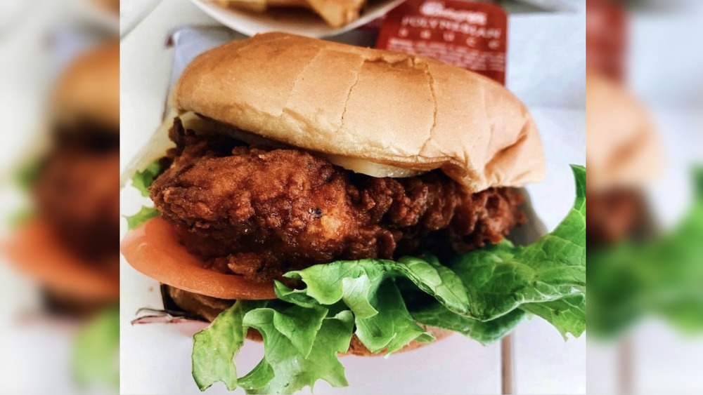 Chick-fil-A chicken sandwich