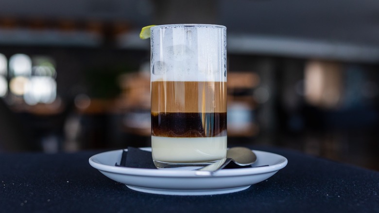 A barraquito coffee cocktail