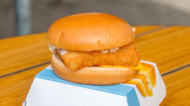 McDonald's Filet-O-Fish sandwich