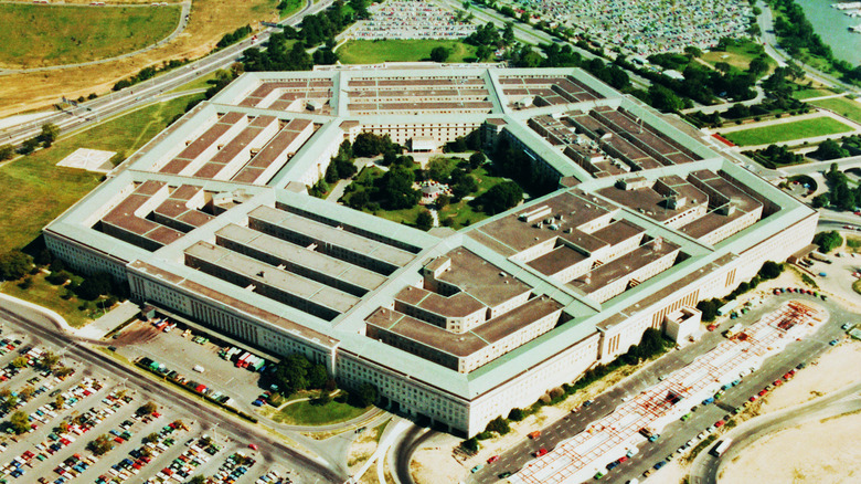 Overhead view of the Pentagon