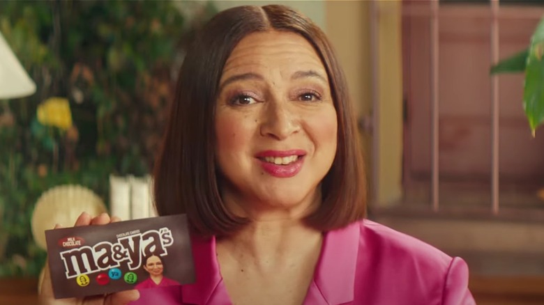 Maya Rudolph with new M&Ms