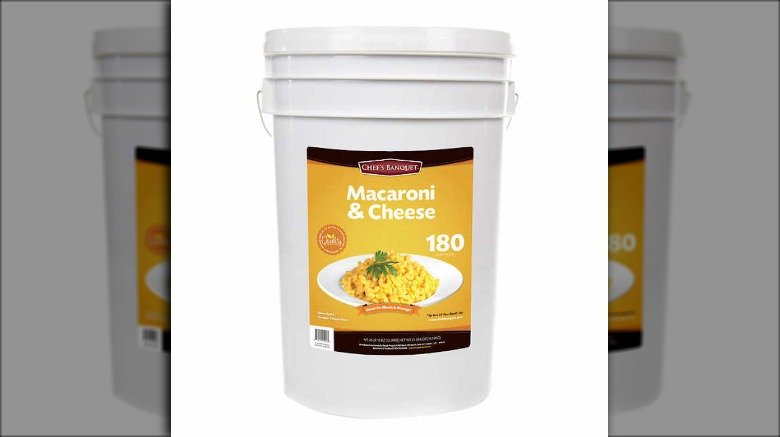 costco mac and cheese bucket