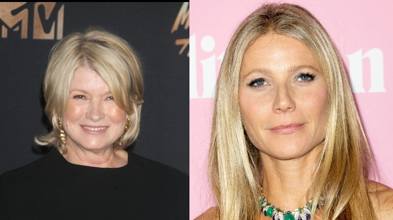 martha stewart and gwyneth paltrow