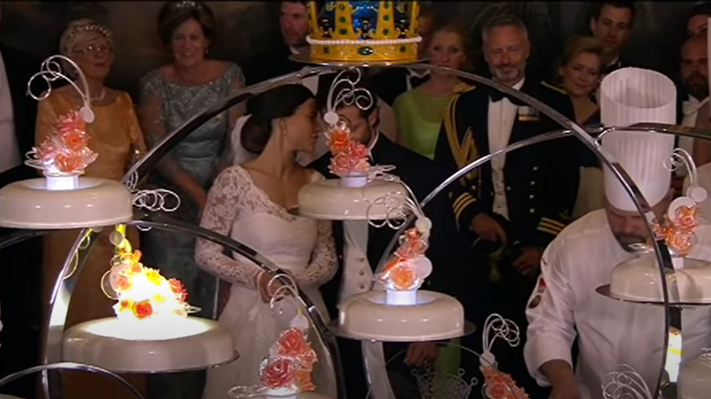 Prince Philip and Sofia wedding cake