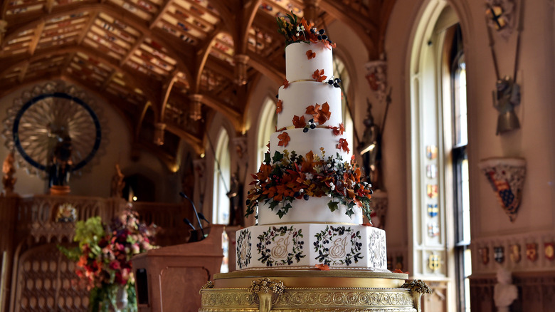 Princess Eugenie wedding cake