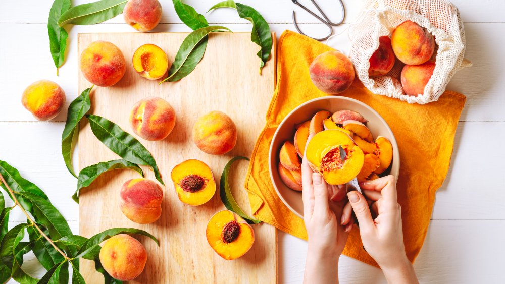 famous food Georgia: Peaches