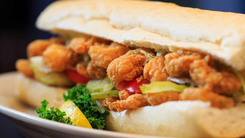 famous food po-boy