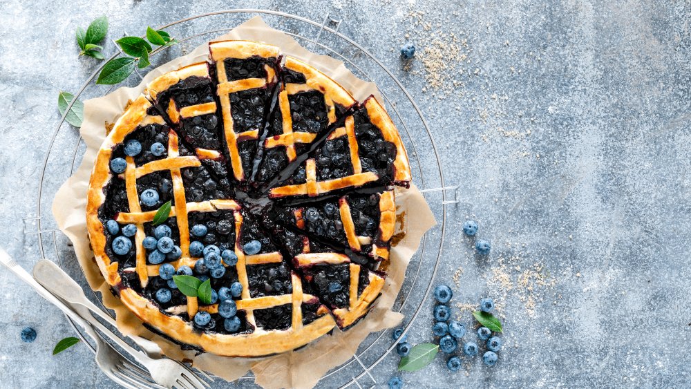 Blueberry pie