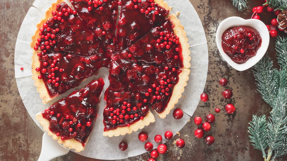 Cranberry pie