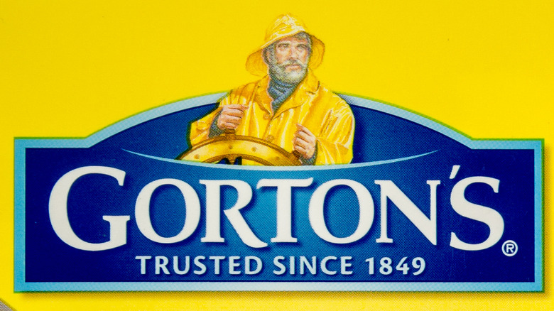 Gorton's fisherman logo on package