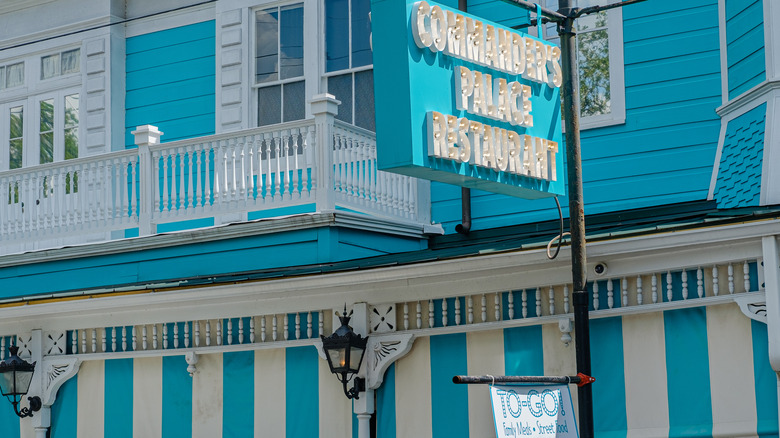 New Orlean's Commander's Palace restaurant front