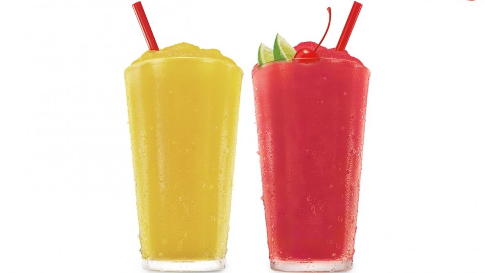 Sonic Red Bull Slushes