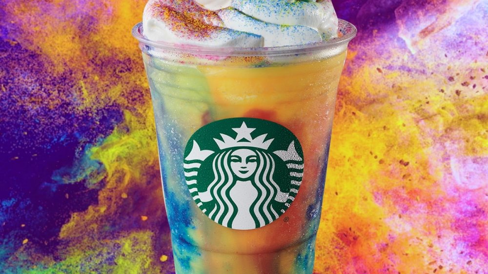 Starbucks Tie Dye Frappuccino