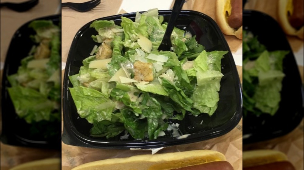 Caesar Salad with Dressing