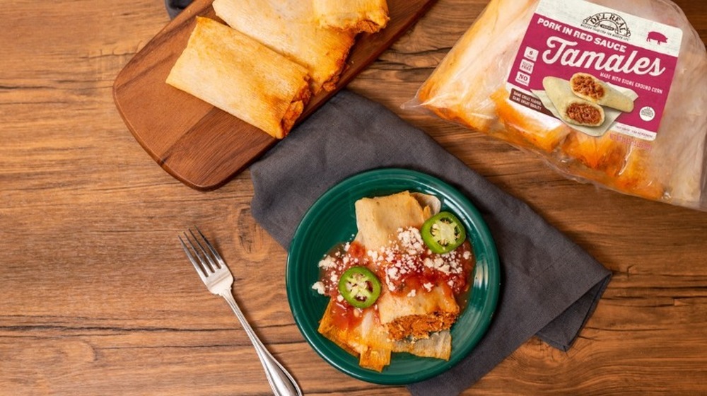 Del Real Foods Pork Tamales