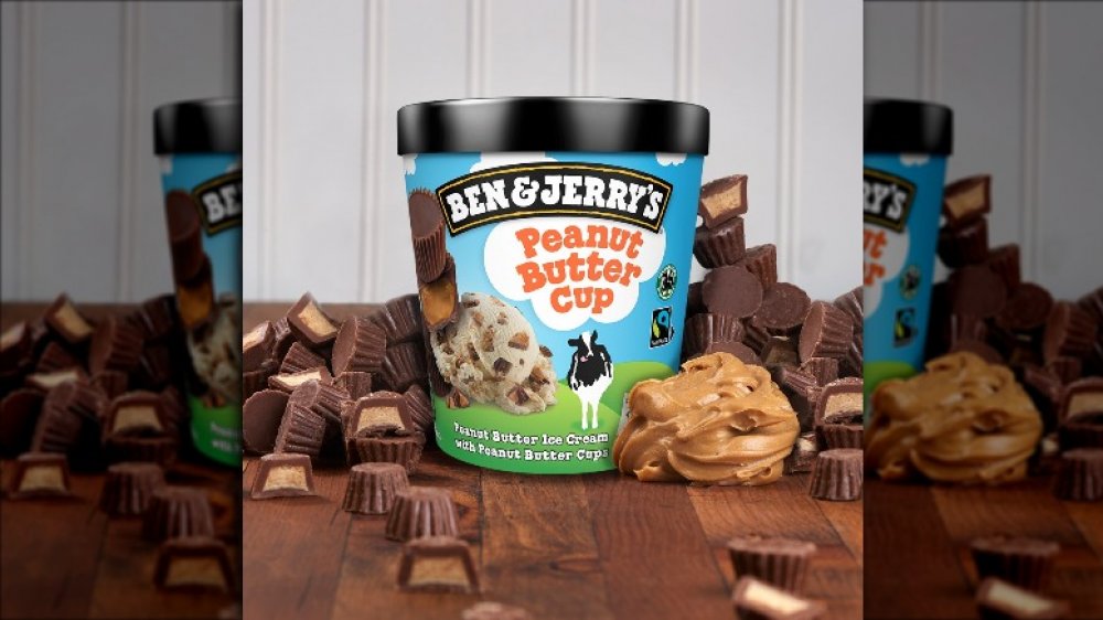 Ben & Jerry's Peanut Butter Cup ice cream