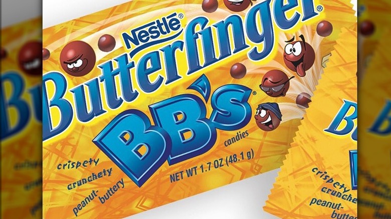 Packages of Butterfinger BBs