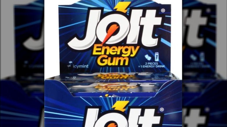 Jolt Energy Gum display 