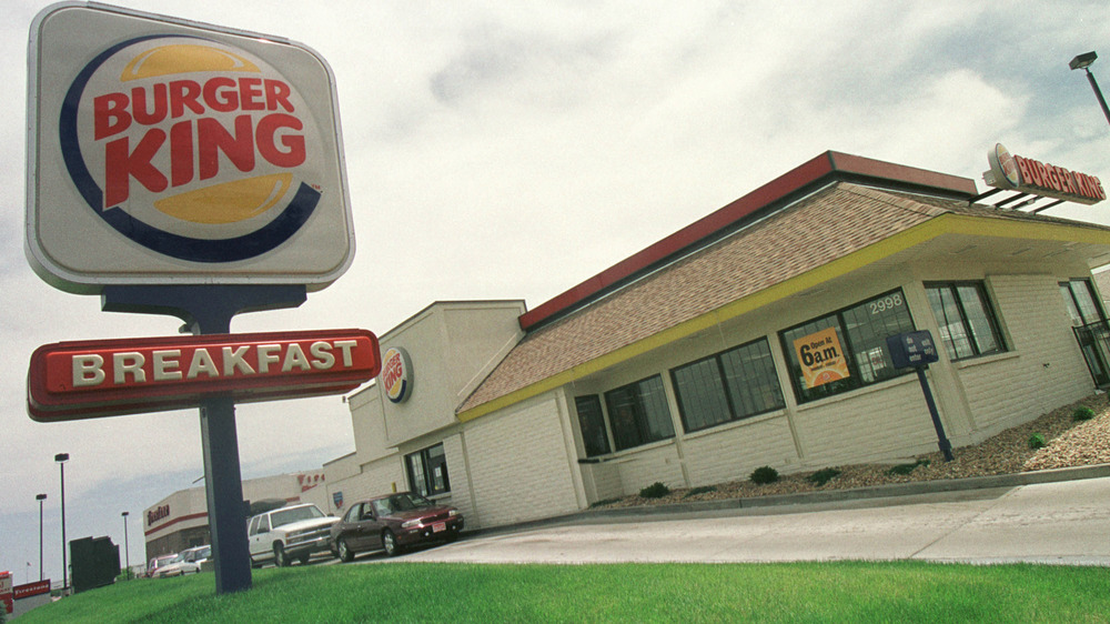 Burger King drive through