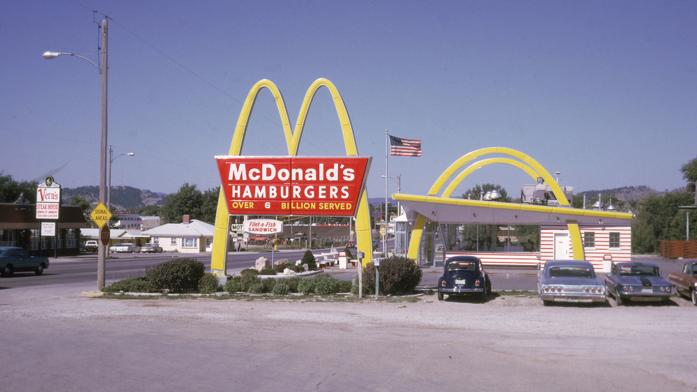 McDonald's vintage drive in