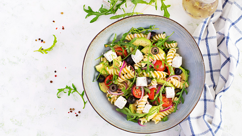 Bowl of Pasta Salad 