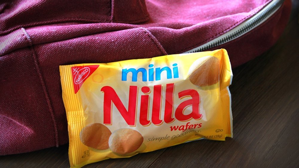 Nilla Wafers, a grocery store cookie