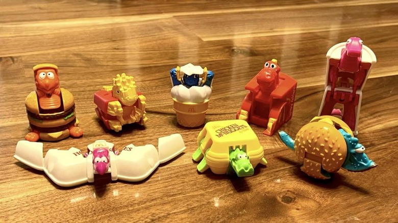 Changeables toys from McDonalds