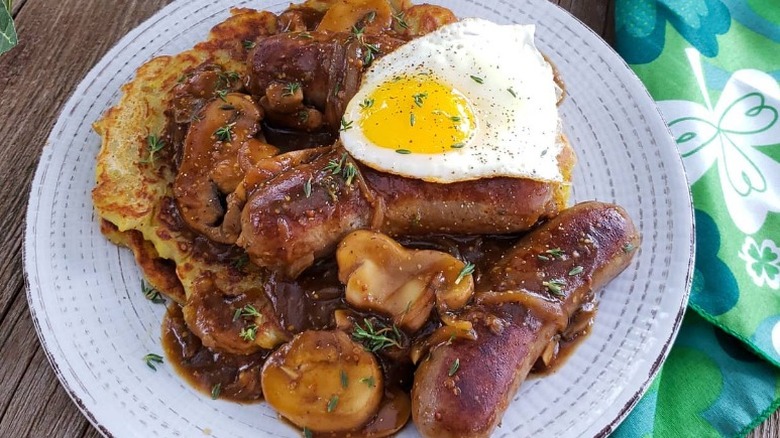 A plate of boxty