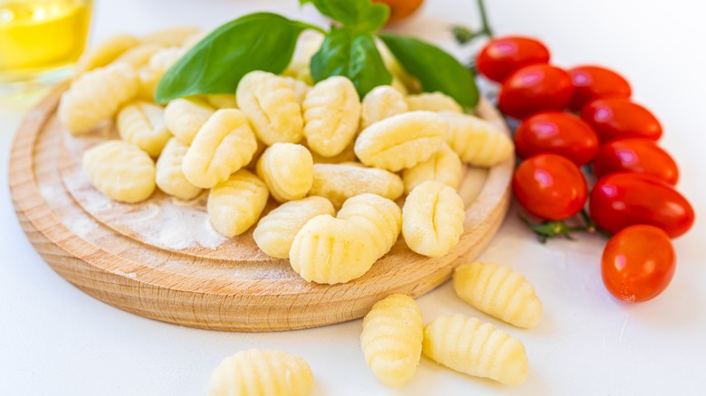 plate of gnocchi