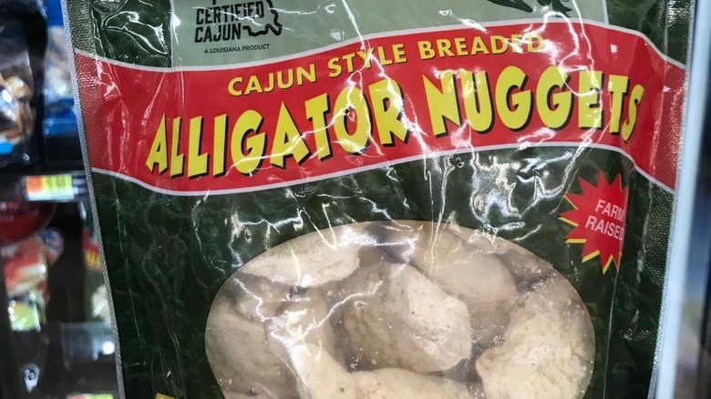 bag of alligator nuggets