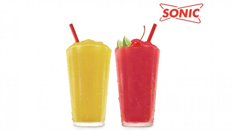 Sonic's Red Bull Slushes