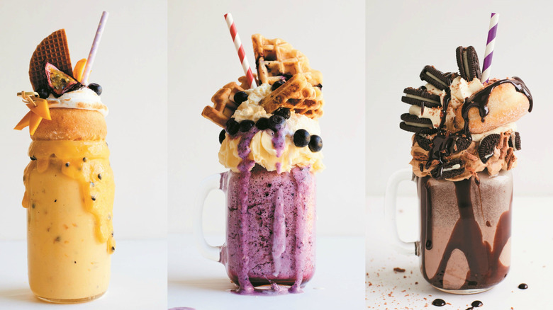 freakshake loaded milkshake desserts