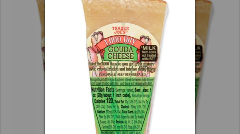 Gouda from Trader Joe's