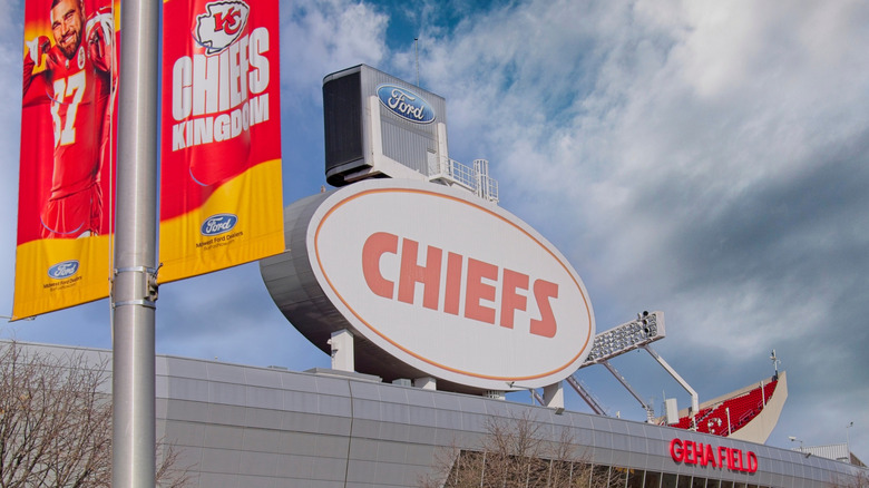 Exterior of GEHA Field at Arrowhead Stadium