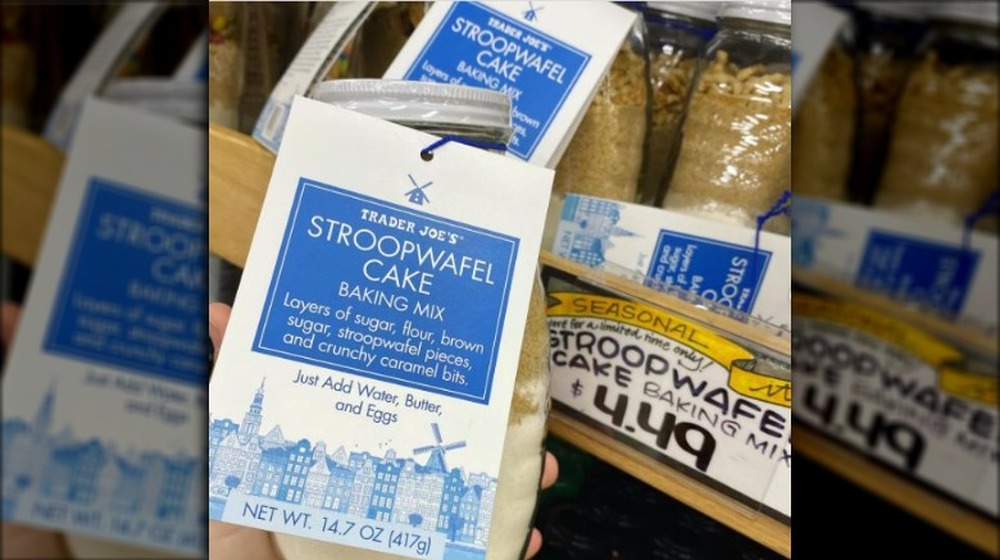 Trader Joe's Stroopwafel Cake Baking Mix