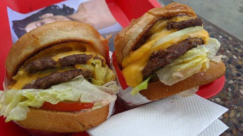 In-N-Out burger Double-Double