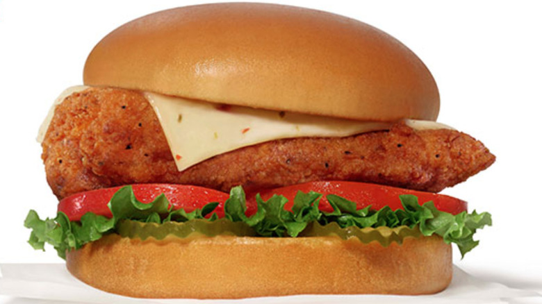 Chick-fil-A spicy deluxe sandwich