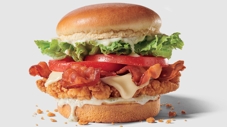 Jack in the Box homestyle ranch chicken club