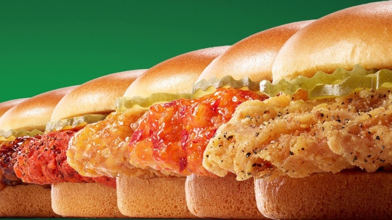 Wing Stop chicken sandwiches